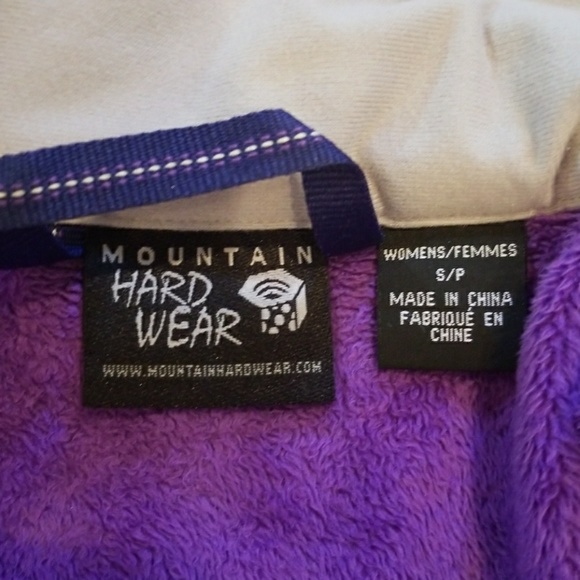 Women's Mountain Hard Wear Fuzzy Zip-Up - Picture 3 of 3